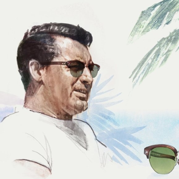 Oliver Peoples Cary Grant 2 Optical Frames in Emerald Bark MSRP$436 Great Gift - Picture 5 of 16